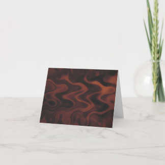 Gesmolten Chocolade Notecards Kaart