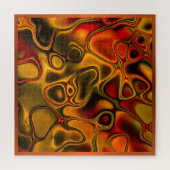 Gesmolten chocolade Puzzle Legpuzzel (Verticaal)