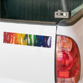 Gesmolten Krijtjesbumpersticker Bumpersticker (Op Truck)
