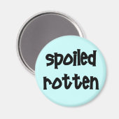 Gesmolten rotten magneet (Voorkant / Achterkant)