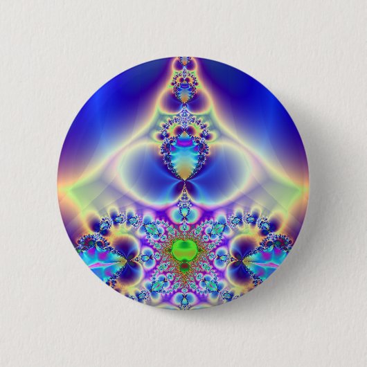 Gesmolten spectrum ronde button 5,7 cm (Voorkant)