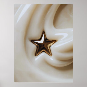 Gesmolten Ster Dromen Poster