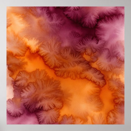 gesmolten stilte poster (Voorkant)