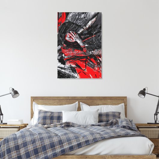 gesmolten ziel canvas afdruk (Insitu (Slaapkamer))