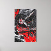 gesmolten ziel canvas afdruk (Voorkant)