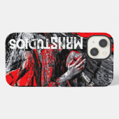 gesmolten ziel iPhone hoesje (Achterkant horizontaal)