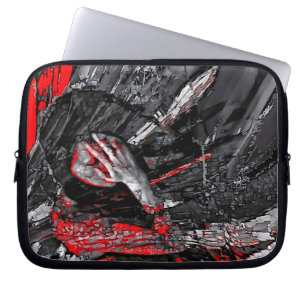 gesmolten ziel laptop sleeve