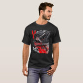 gesmolten ziel t-shirt (Voorkant volledig)
