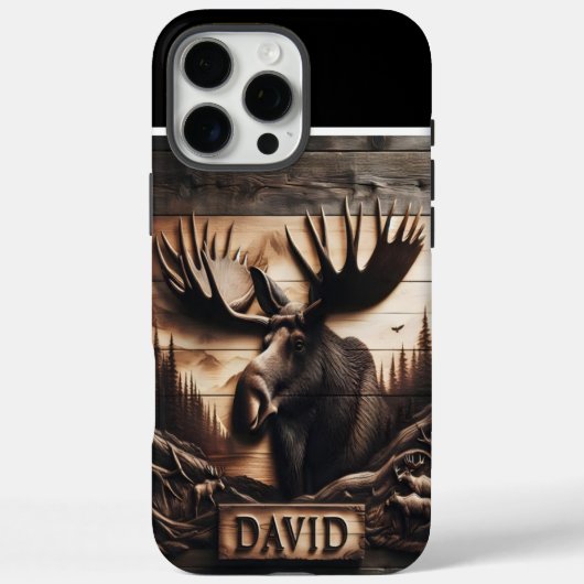 Gesneden eland in bos Case-Mate iPhone case (Achterkant)