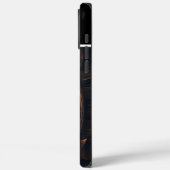 Gesneden eland teken met naam Case-Mate iPhone case (Achterkant / Links)