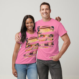 gesneden en gesneden t-shirt
