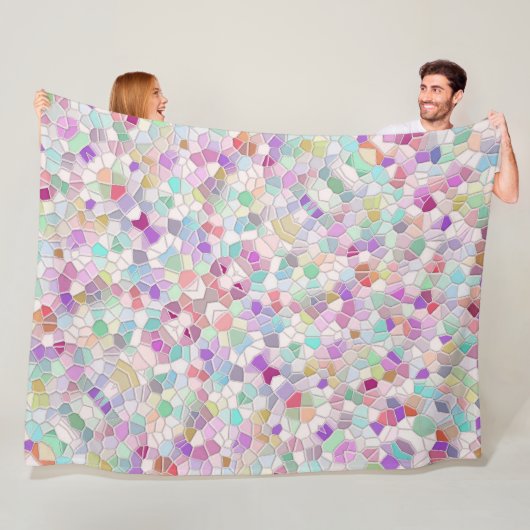 gesneden glas fleece deken (In situ)