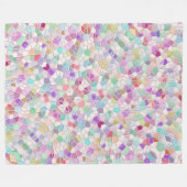 gesneden glas fleece deken (Voorkant (Horizontaal))