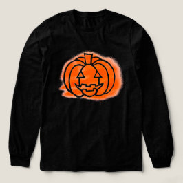 Gesneden grijns Tri-Blend shirt