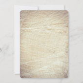 Gesneden Hout Hart Rustieke Boom Kaart (Achterkant)