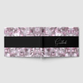 Gesneden Ice Texture bruiloft Gastenboek (Volledig)