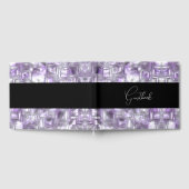 Gesneden Ice Texture bruiloft Gastenboek (Volledig)