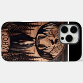 Gesneden Moose Muur Decor Case-Mate iPhone Case (Achterkant (horizontaal))