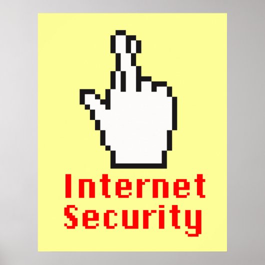 Gesneden vingers cursor poster (Voorkant)