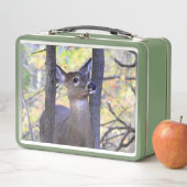 Gesneden witte staart herten close-up (In situ)