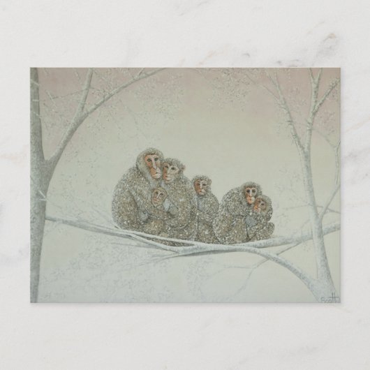 Gesneveld onder briefkaart (Voorkant)