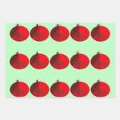 Gesorteerd kerstpapier inpakpapier vel (Voorkant 2)