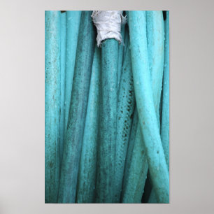 Gespannde slang poster