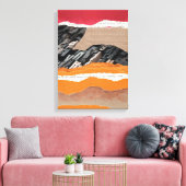 Gespannen canvasprint canvas afdruk (Insitu (Woonkamer))