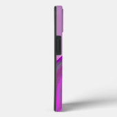 Gespantserd geschuurd, magenta tint, gepolijst Case-Mate iPhone case (Achterkant / Rechts)