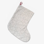 Gespantserd oppervlak grote kerstsok (Voorkant (Hangend))