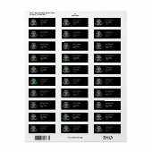 Gespecialiseerd DENK ALS EEN PROTON EN BLIJF POSIT Etiket (Full Sheet)