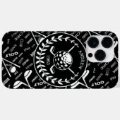 Gespecialiseerde golfer, stijlvol golf logo Case-Mate iPhone case (Achterkant (horizontaal))