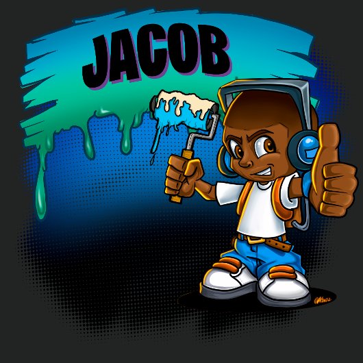 Gespecialiseerde Graffiti Boy T-Shirt