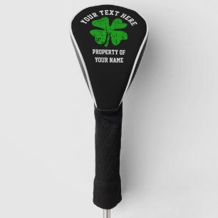 Gespecialiseerde groene boksvechter golfrijder  golfheadcover