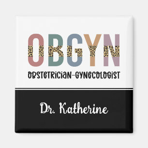 Gespecialiseerde OBGYN-verloskundige Gynaecoloog Magneet