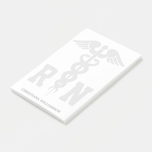 Gespecialiseerde RN geregistreerd verpleeggeld Afs Post-it® Notes (Schuin)