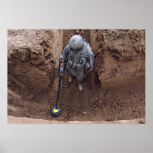 Gespecialiseerde zoekopdrachten naar een wapencach poster