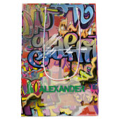 GESPECIFICEERDE graffiti krabber Medium Cadeauzakje (Achterkant)