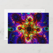 Gespecificeerde synapse van de holografische geest briefkaart (Voorkant / Achterkant)