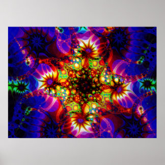 Gespecificeerde synapse van de holografische geest poster