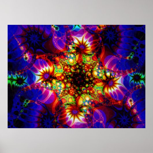 Gespecificeerde synapse van de holografische geest poster (Voorkant)