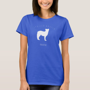 Gespeeld Rotte Australische Shepard Dog Mam T-shirt