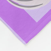 Gespiegelde Dames-Bordered Fleece Deken (Hoek)