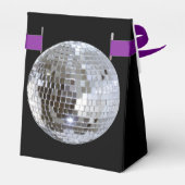 Gespiegelde Disco Ball 1 Bedankdoosjes (Achterkant)