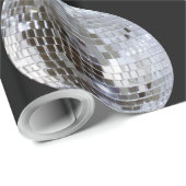 Gespiegelde Disco Ball 1 Cadeaupapier (Rol Hoek)