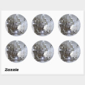 Gespiegelde Disco Ball 1 Sticker (Vel)