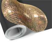 Gespiegelde Disco Ball 2 Cadeaupapier (Rol Hoek)