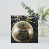 Gespiegelde Disco Ball 3 Kaart (Staand voorkant)