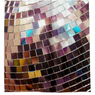 Gespiegelde Disco Ball Douchegordijn