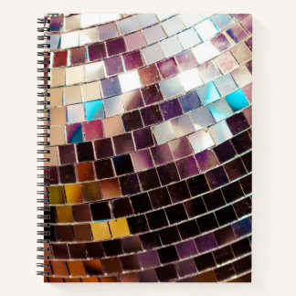 Gespiegelde Disco Ball-laptop Notitieboek
